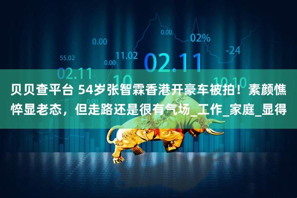 贝贝查平台 54岁张智霖香港开豪车被拍！素颜憔悴显老态，但走路还是很有气场_工作_家庭_显得